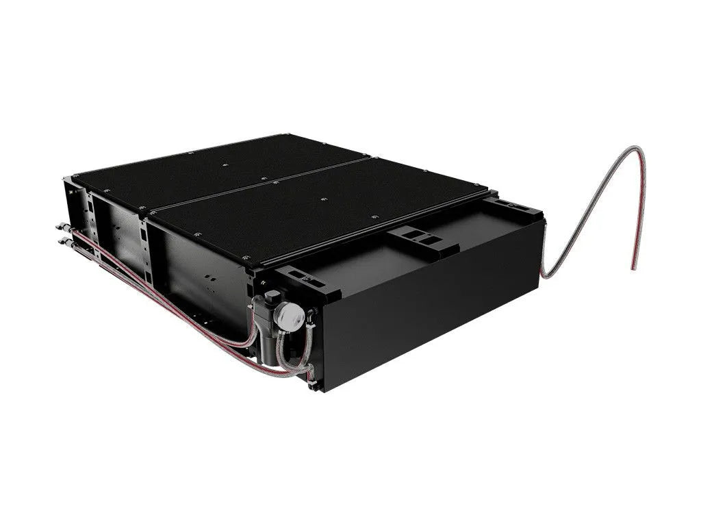 Stainless Steel Water Tank for Pickup Truck Drawer System / 52l Front View