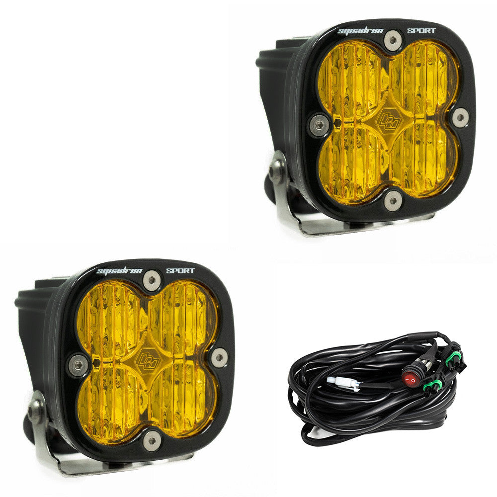 Baja Designs Squadron Sport LED Light - Pair