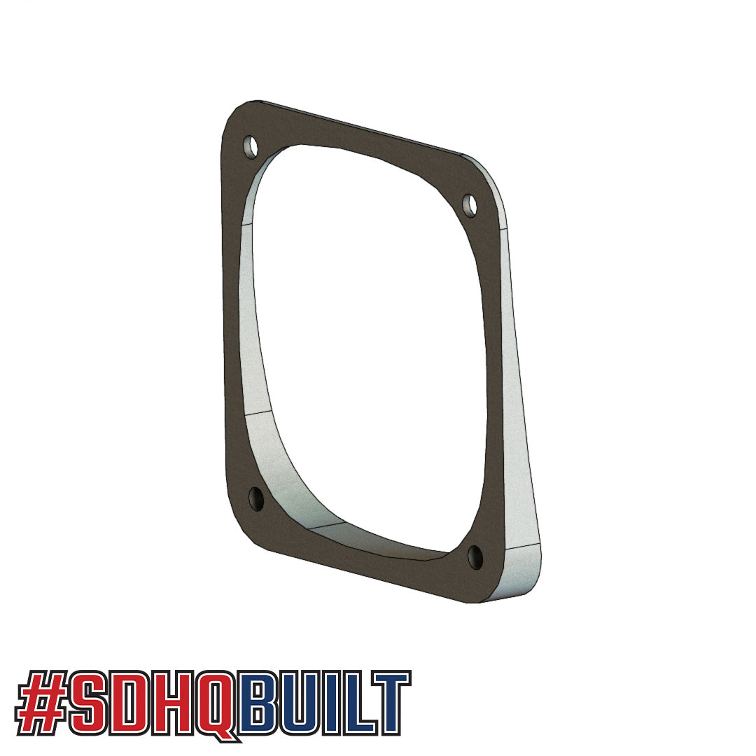 SDHQ Built Universal Squadron Series Rear Bumper Flush Mount Adapter Kit