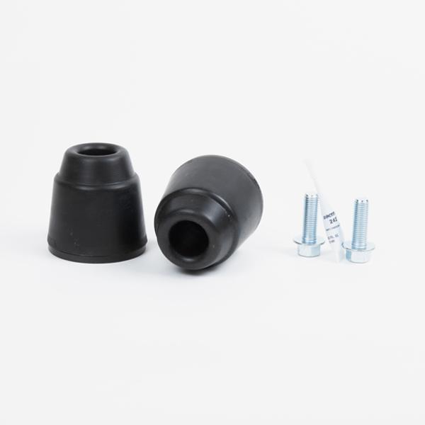 '03-09 Toyota 4Runner DuroBumps Front & Rear 4.25" Bump Stops Display of Included Parts