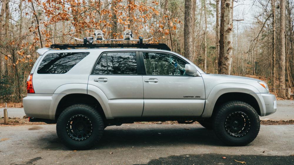 '03-09 Toyota 4Runner Roof Rack Prinsu Designs (side view)