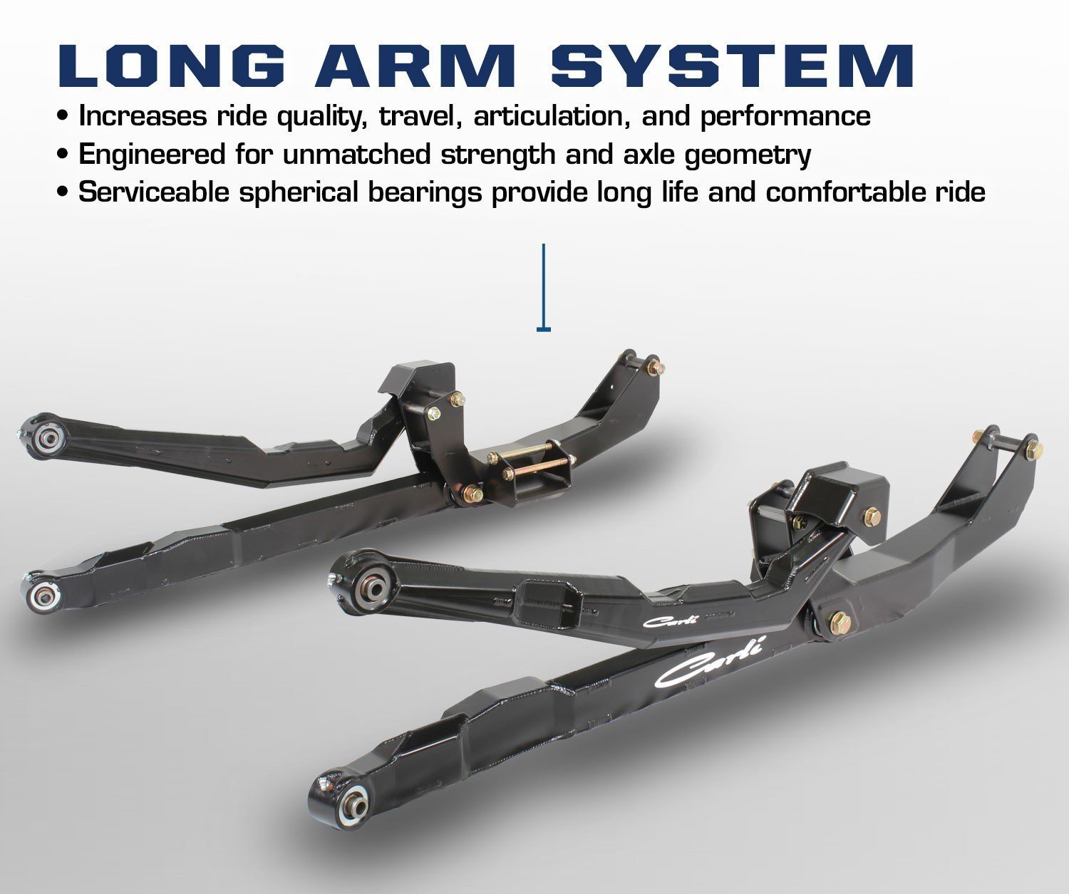 '03-13 Dodge 2500/3500 Long Arm System Suspension Carli Suspension  description