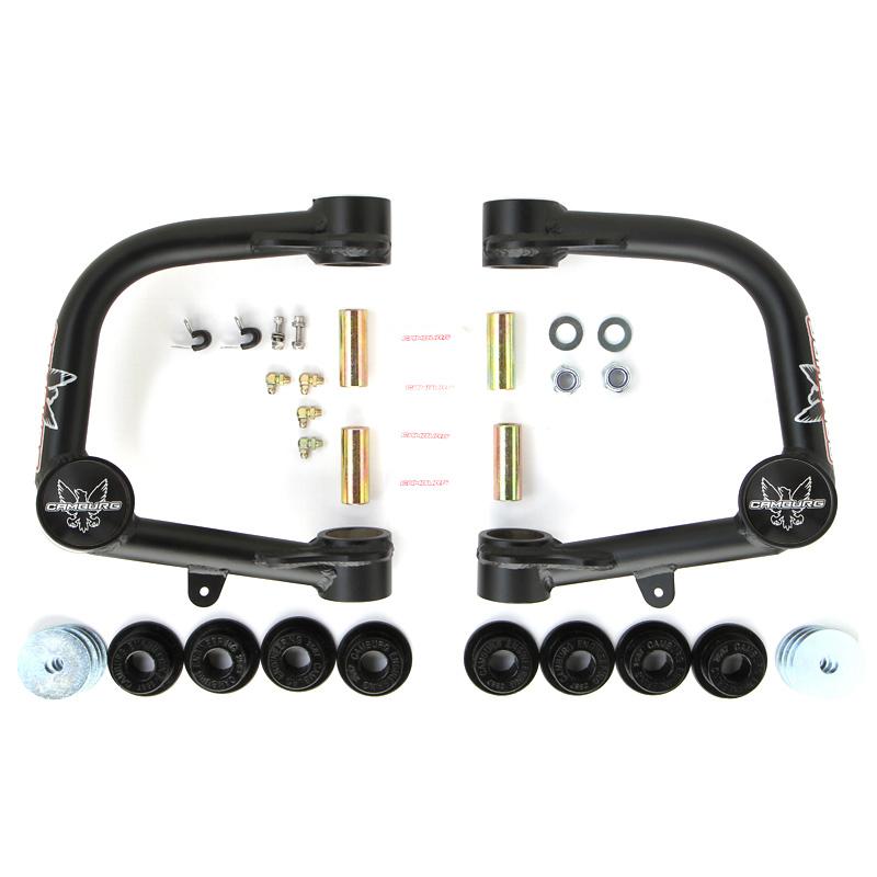 '03-24 Toyota 4Runner Camburg X-Joint Upper Control Arms Display of Included Parts