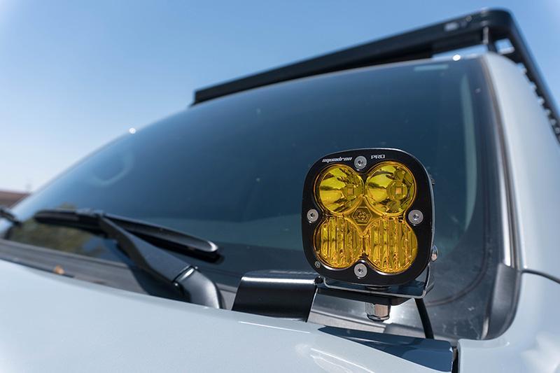 '03-23 Toyota 4Runner SDHQ Built A-Pillar Light Mounts (front view)