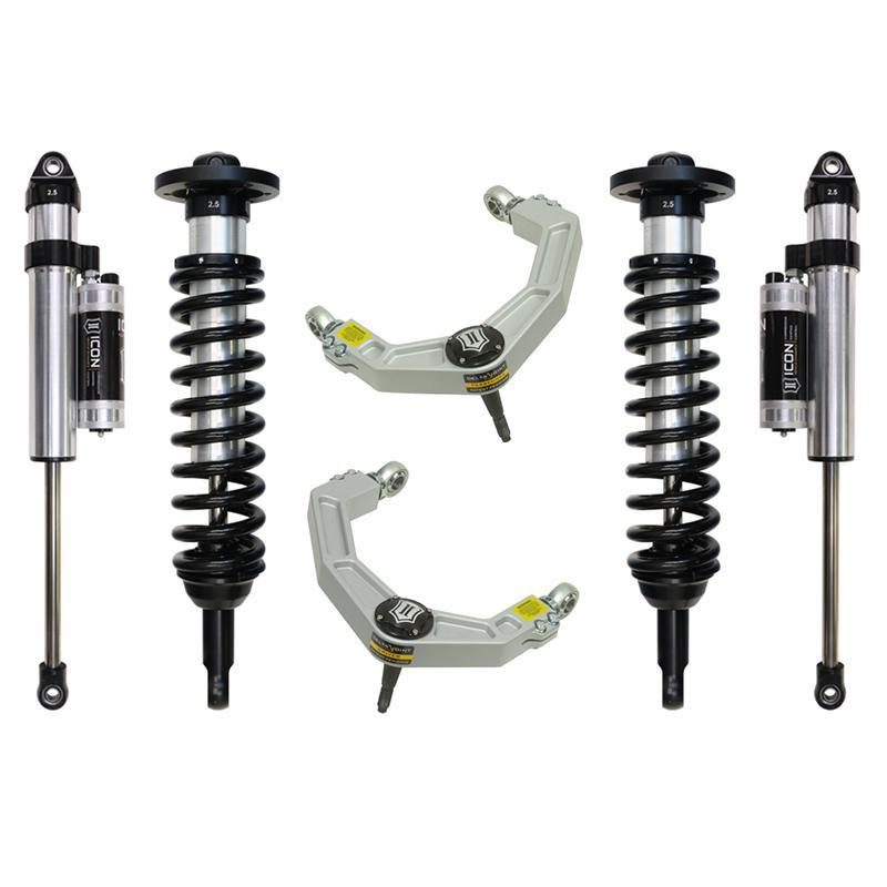 04-08 Ford F150 Suspension System-Stage 4 Suspension Icon Vehicle Dynamics 4WD (0-2.63" Lift) Billet Delta Joint UCA