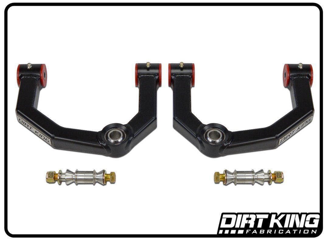 '04-14 Ford F150 Bushing Boxed Upper Control Arms Display of Included Parts