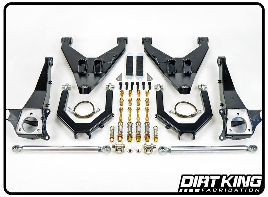 '04-15 Nissan Titan 2WD Long Travel Race Kit Suspension Dirt King Fabrication parts