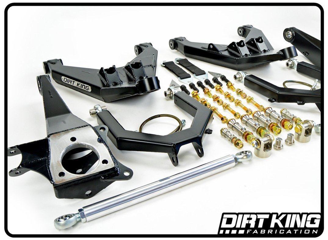 '04-15 Nissan Titan 2WD Long Travel Race Kit Suspension Dirt King Fabrication parts