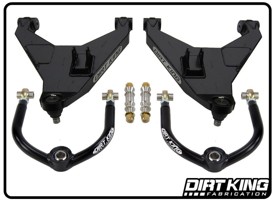 '04-15 Nissan Titan Mid Travel Suspension Kit Display of Included parts