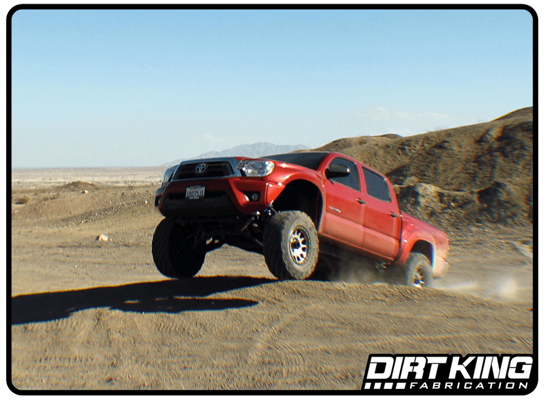 '05-15 Toyota Tacoma Long Travel Kit Display on vehicle