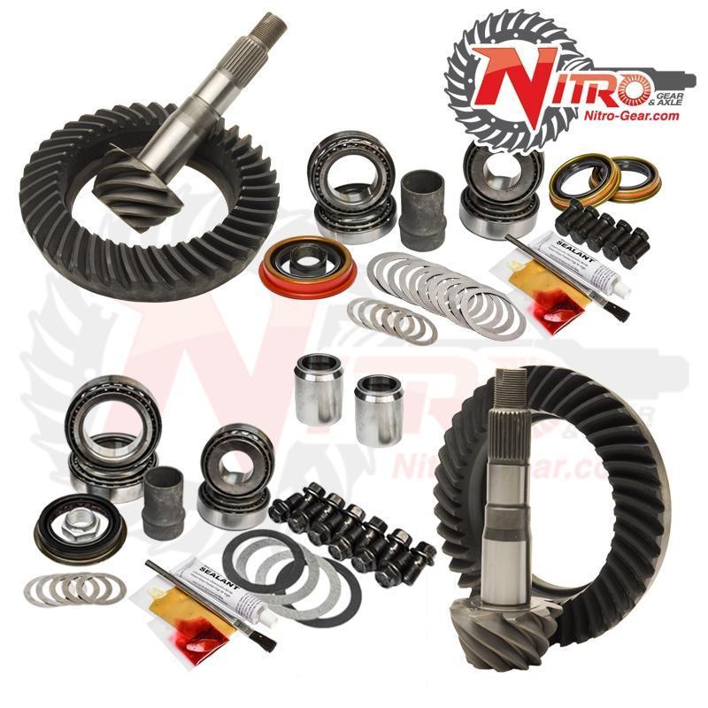 '05-15 Toyota Tacoma W/ E-Locker Front and Rear Gear Package Kit Drivetrain Nitro Gear and Axle parts