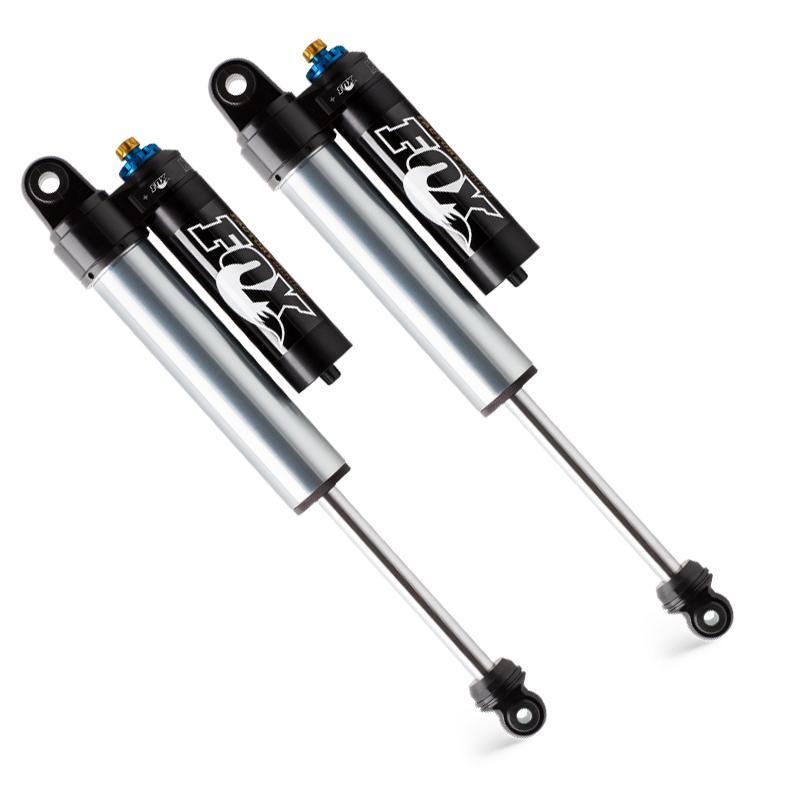 '05-16 Ford F250/350 2.5 Factory Series Piggyback Reservoir Rear Shocks Suspension Fox display