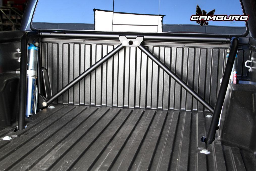 '05-23 Toyota Tacoma Pre/4WD Long Travel Rear Bedcage Display in vehicle