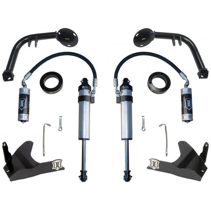 07-09 Toyota FJ Cruiser Secondary Shock System-Stage 1 Suspension Icon Vehicle Dynamics parts