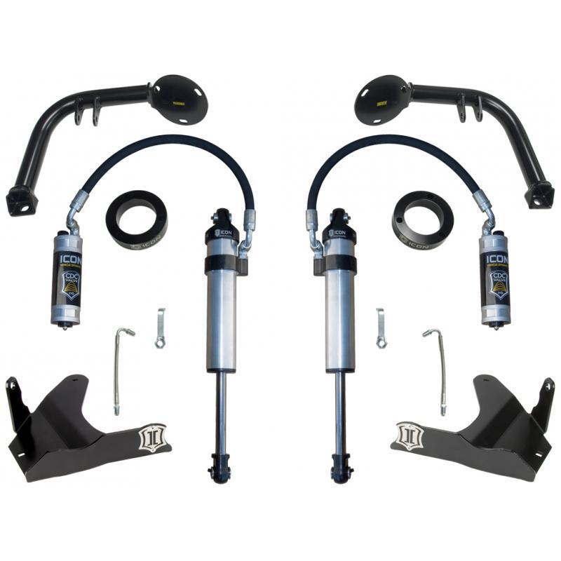 07-09 Toyota FJ Cruiser Secondary Shock System-Stage 2 Suspension Icon Vehicle Dynamics parts