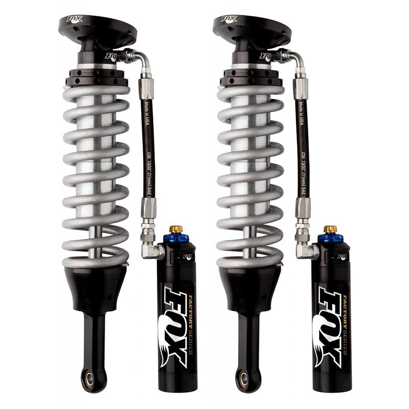 '07-18 Chevy/GM 1500 2.5 Factory Series Remote Reservoir Coilovers Display of Included Parts