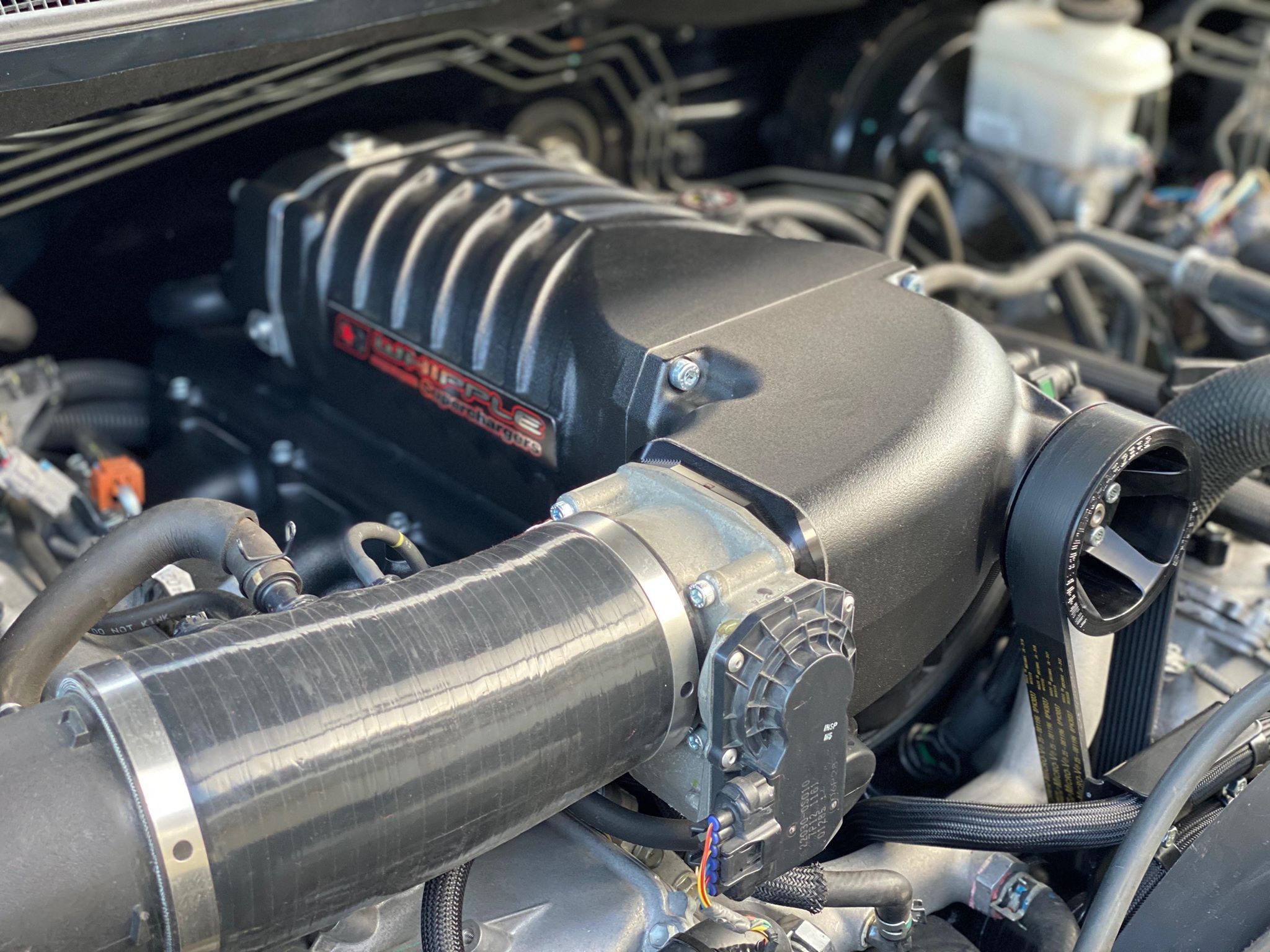 '07-19 Toyota Tundra 5.7L Competition Series Supercharger Whipple Superchargers close-up