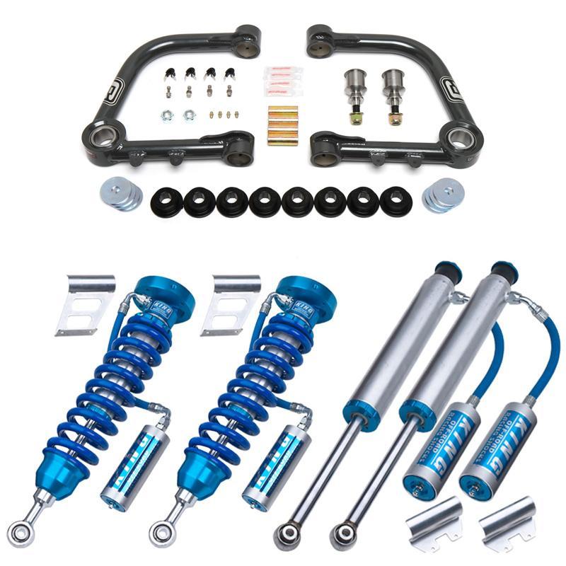 '07-21 Toyota Tundra Camburg King 2.5 Performance Kit Display of Included Parts