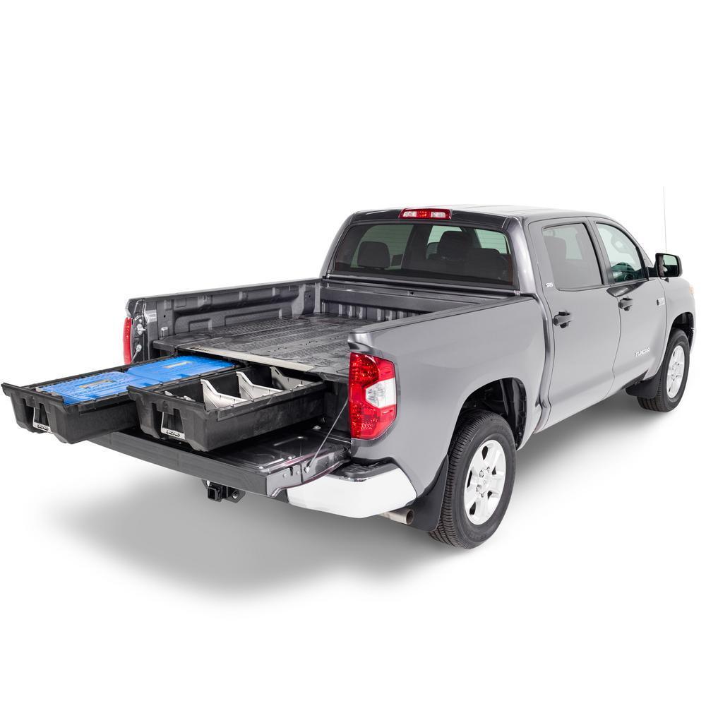 '07-21 Toyota Tundra Decked Truck Bed Storage System Display in Vehicle