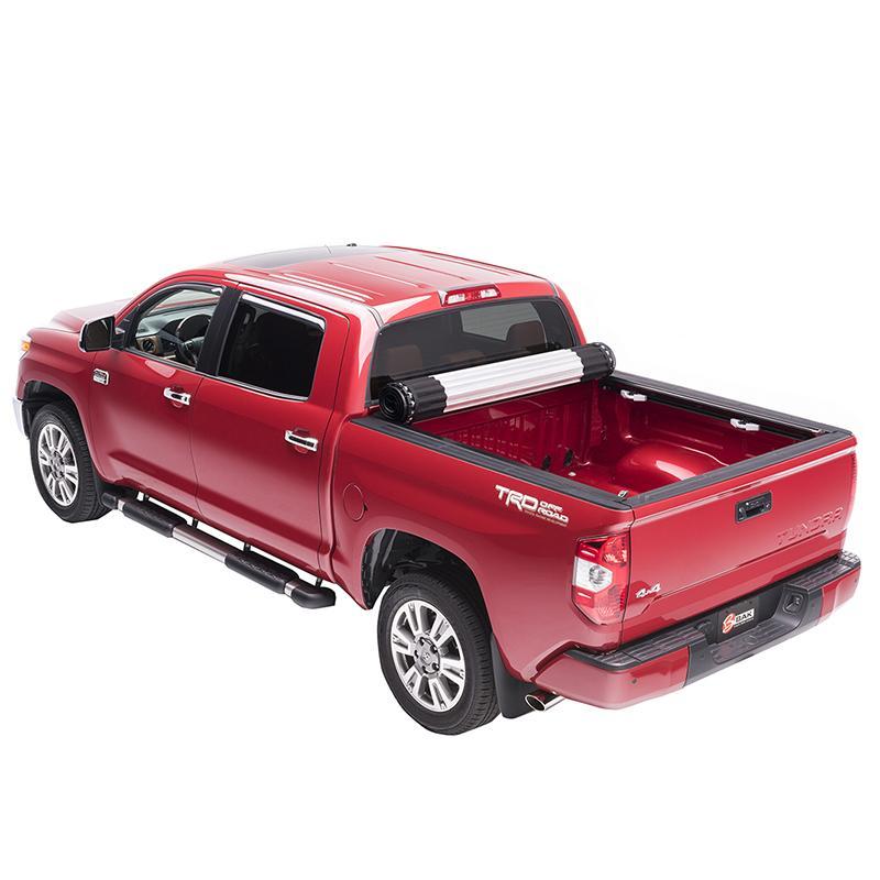 07-21 Toyota Tundra X2 Revolver Tonneau Cover Bed Cover BAK Flip display on Vehicle