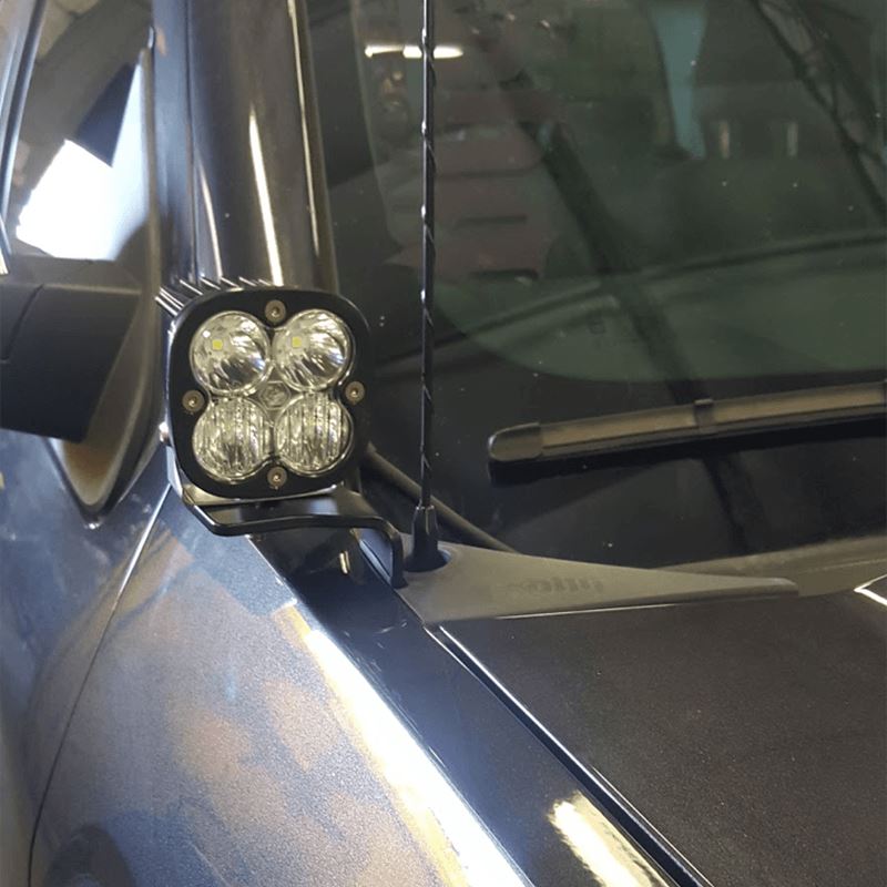 '07.5-14 Chevy/GMC 2500/3500 SDHQ Built A-Pillar Light Mounts Lighting SDHQ Off Road
