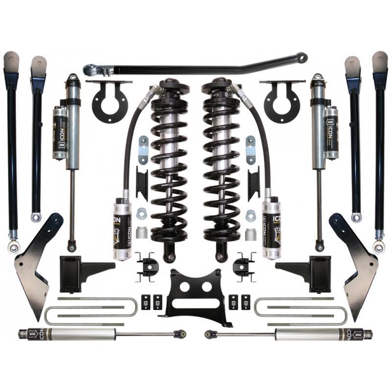 08-10 Ford F250/F350 4WD 4-5.5" Coilover Conversion System-Stage 5 Suspension Icon Vehicle Dynamics parts