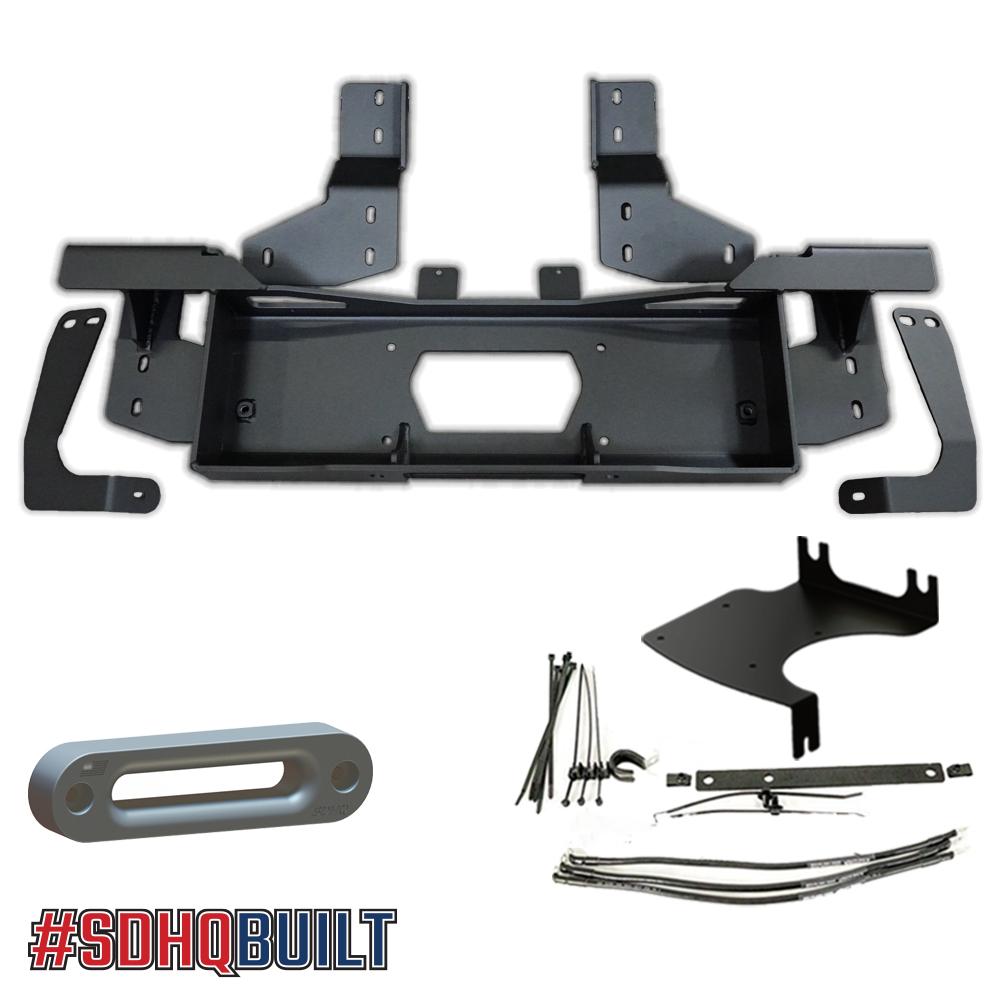 '08-21 200 Series Toyota Land Cruiser SDHQ Built Hidden Winch Mount Winch Mount SDHQ Off Road