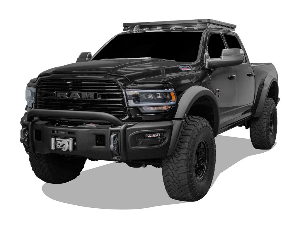 '09-23 Ram 1500 Crew Cab Slimline II Low Profile Roof Rack Kit Front Runner display