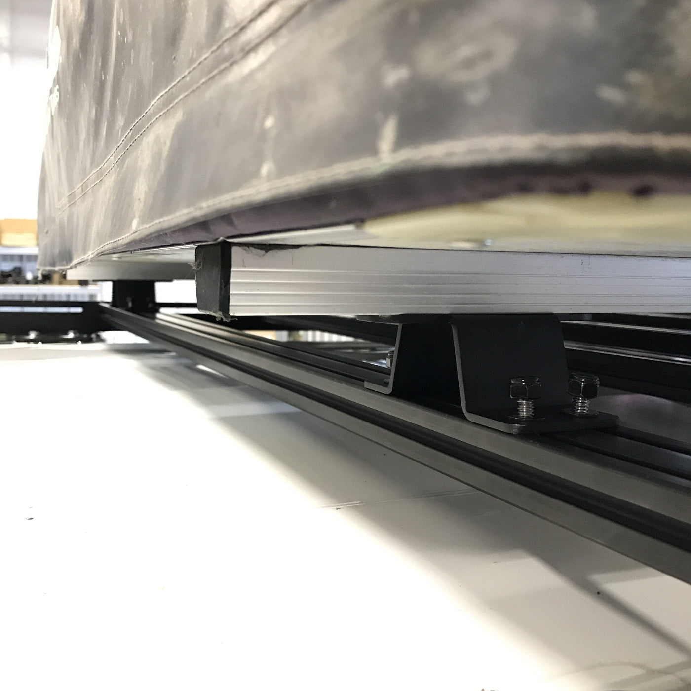 1" Tent Mounting Feet Kit Roof Rack Accessories Prinsu Designs close-up