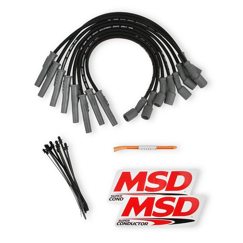 '10-14 Ford Raptor 6.2L V8 Black Wire Set Electrical MSD Ignition parts