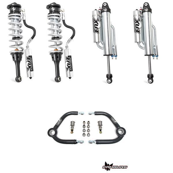 '10-14 Ford Raptor Camburg FOX 3.0 Performance Kit Display of included Parts