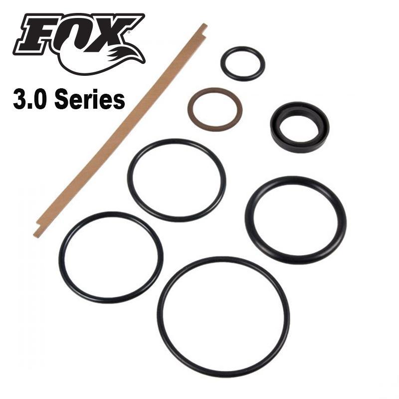 '10-14 Ford Raptor 3.0 Series Shock Seal Rebuild Kit-Front Display of Included Parts