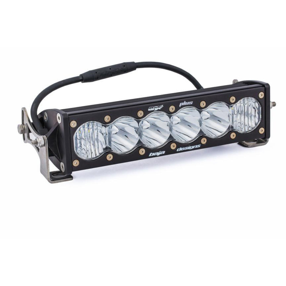 10" OnX6+ LED Light Bar Lighting Baja Designs Clear Driving Combo Display