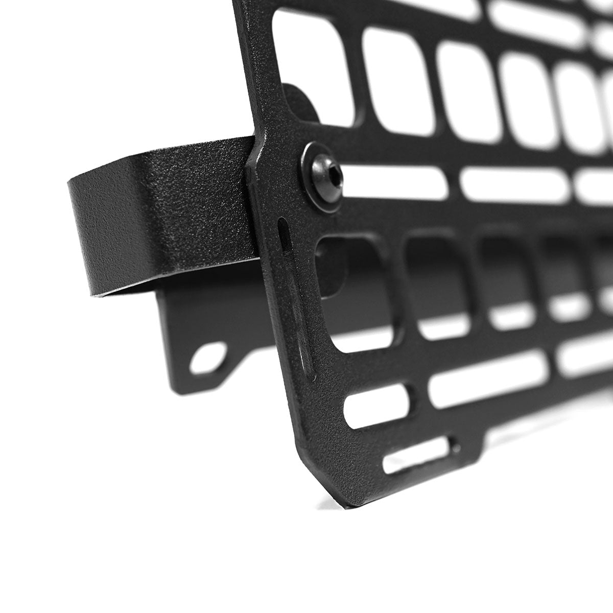 '19-24 Chevy Silverado & GMC Sierra Builtright Industries Seat Back Tech Plate Molle Panel Kit Close-up Display