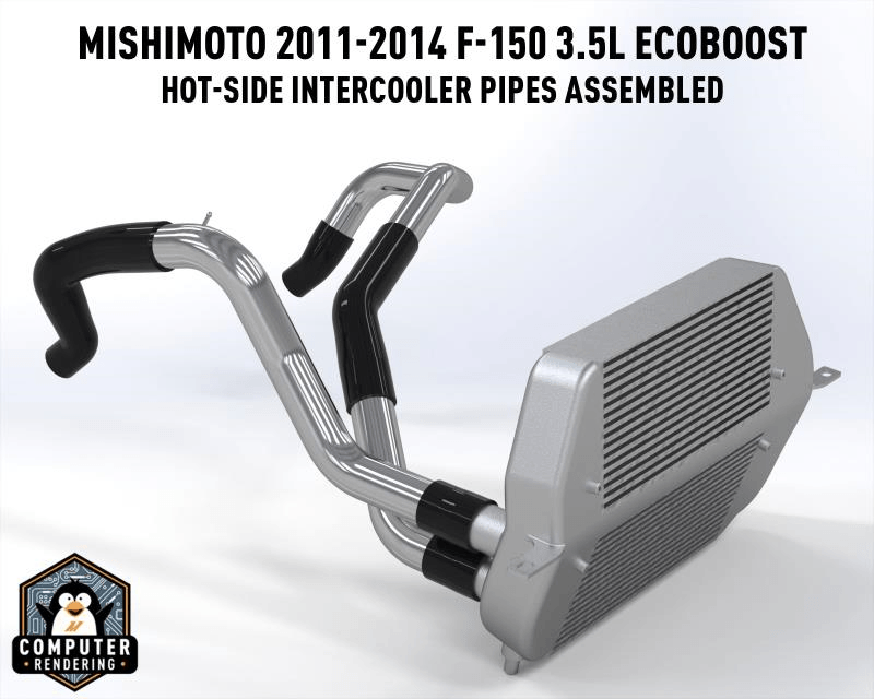 11-14 Ford F150 3.5L Ecoboost Intercooler Pipe Kit Performance Products Mishimoto