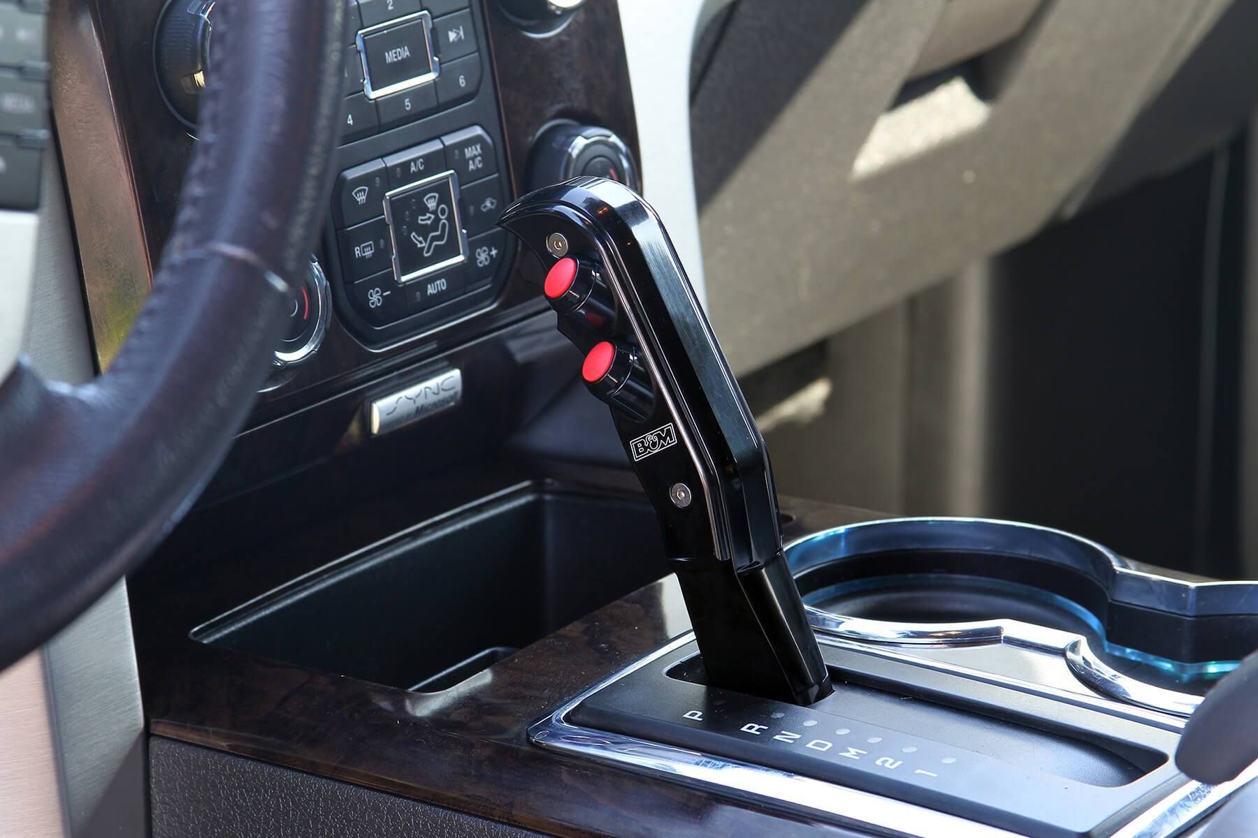 '11-14 Ford F150 Magnum Grip Auto Shift Handle Interior Accessories B&M display on Vehicle