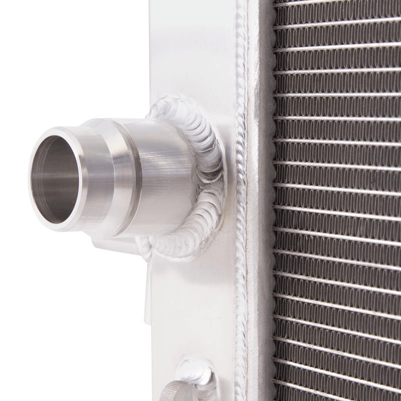11-14 Ford F150 Performance Aluminum Radiator Mishimoto Silver close-up