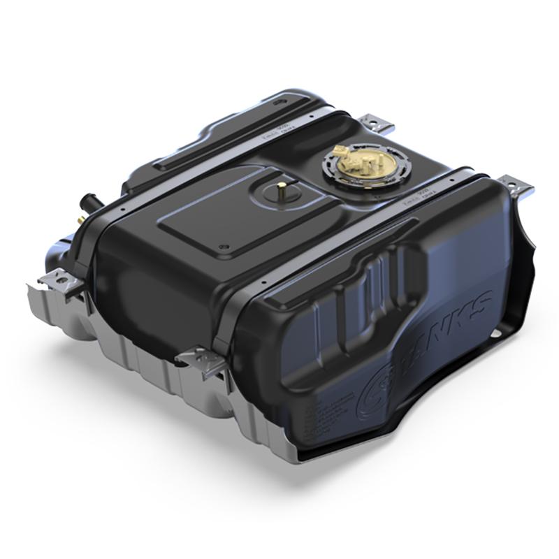 '11-16 Ford 6.7L Powerstroke Cab Chassis After Axle 40 Gallon Fuel Tank S&B Tanks display