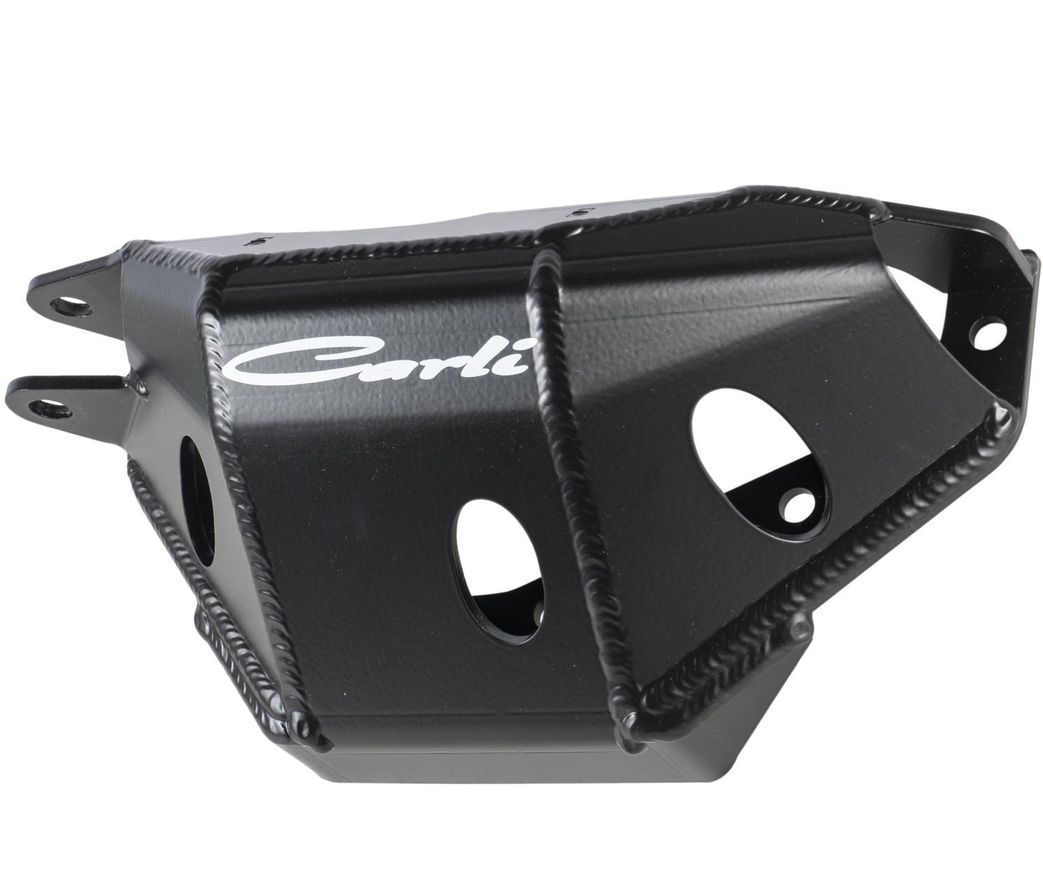 '05-22 Ford F-250/350 Carli Low Mount Steering Stabilizer Differential Guard Close-up Display