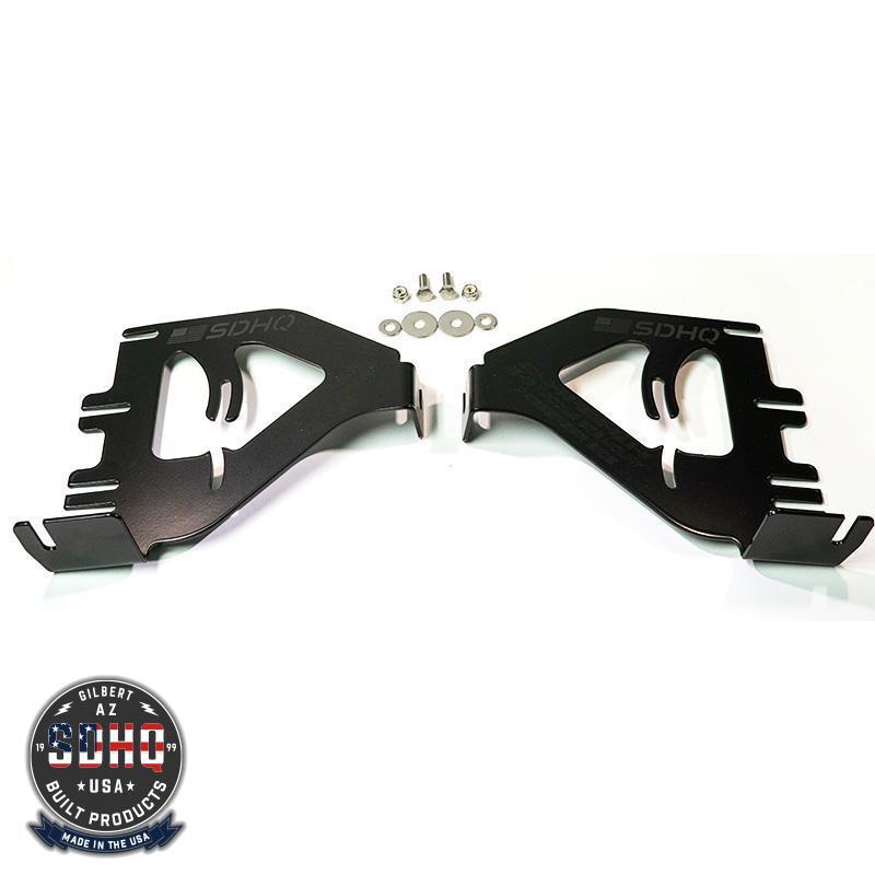 '12-15 Toyota Tacoma SDHQ Built Behind the Grille LED Light bar Mount Lighting SDHQ Off Road