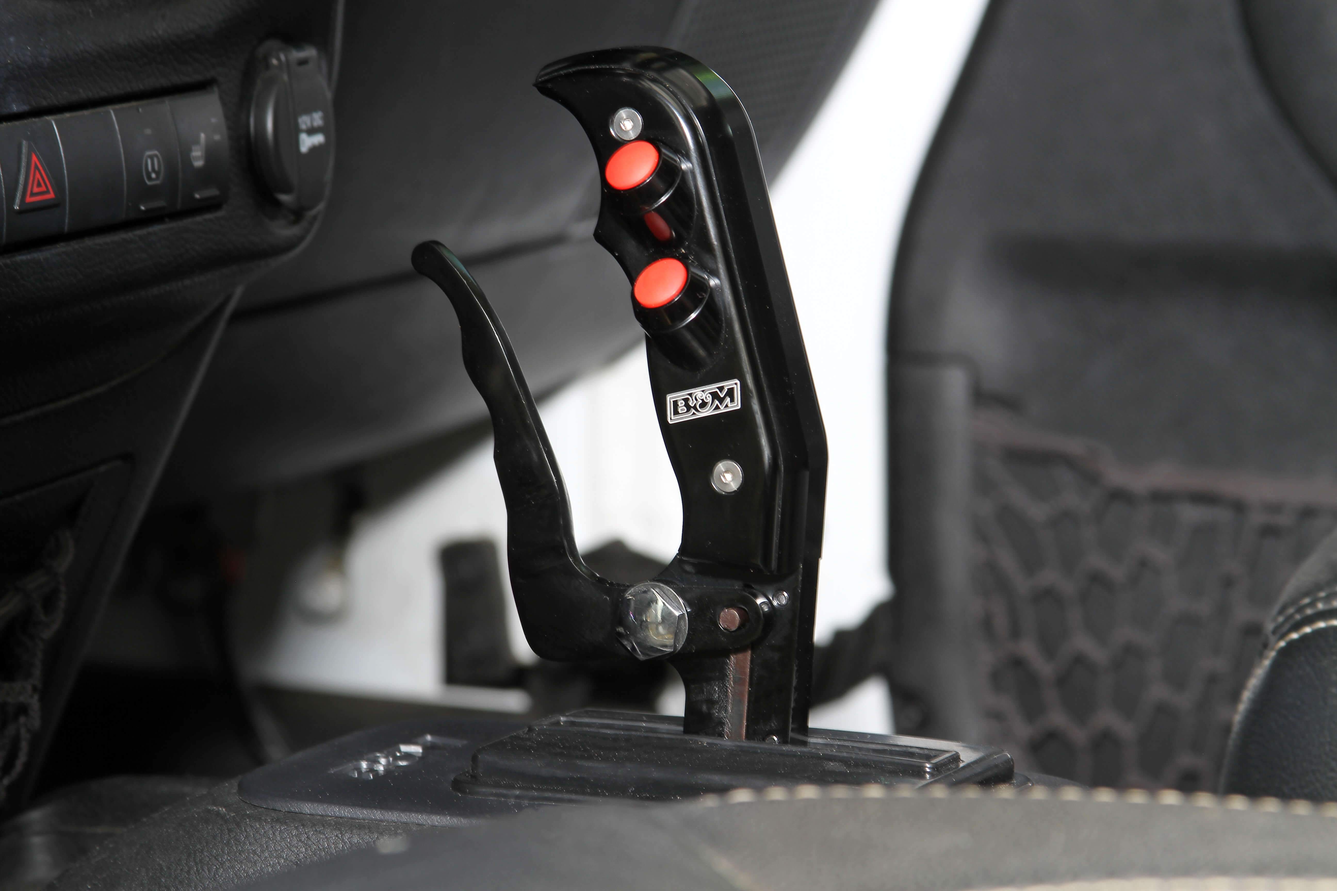 '12-18 Jeep JK Magnum Grip Pro Stick Console Shifter Interior Accessories B&M display in Vehicle