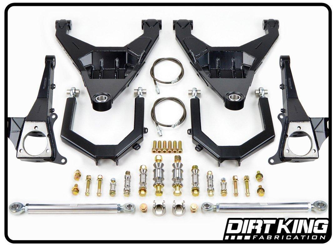 '14-18 Chevy/GMC 1500 Long Travel Race Kit Suspension Dirt King Fabrication parts