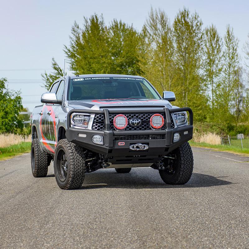 14-18 Toyota Tundra ARB Summit Bumper ARB display on Vehicle (Front View)