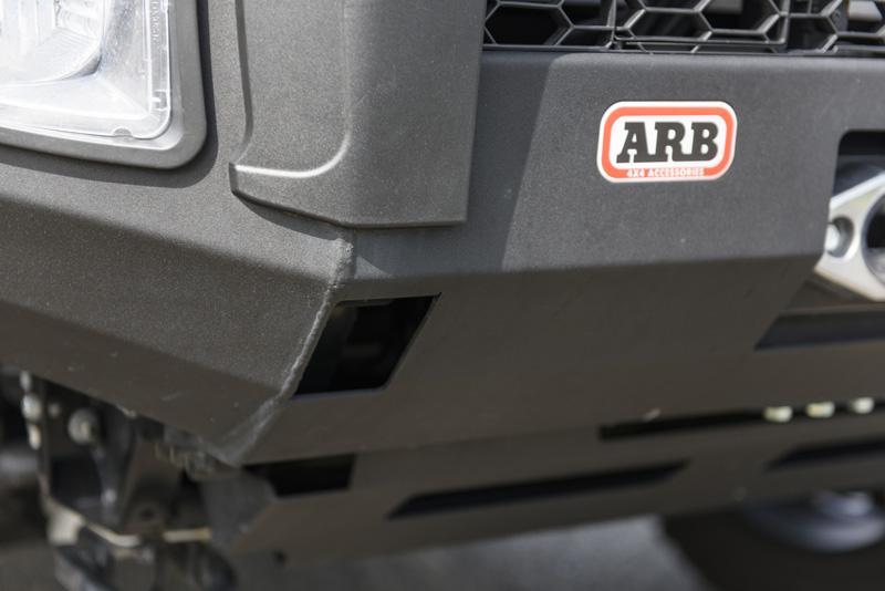14-18 Toyota Tundra ARB Summit Bumper ARB close-up Display on Vehicle