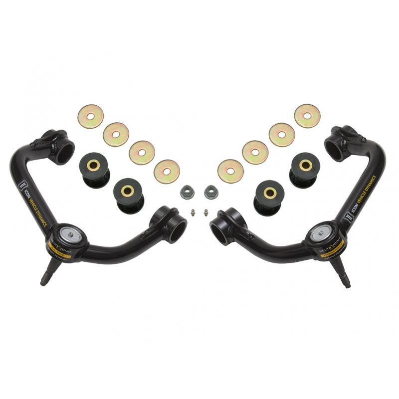 14-20 Ford Expedition Icon Tubular Delta Joint Upper Control Arm Kit parts