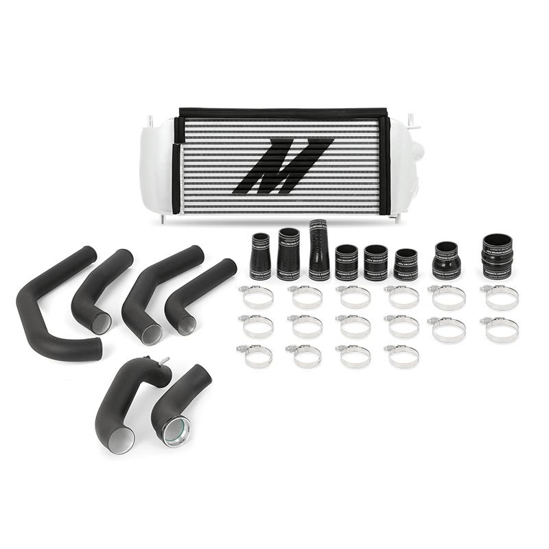15-17 Ford F150 2.7L Ecoboost Performance Intercooler Kit Performance Products Mishimoto Silver Black parts