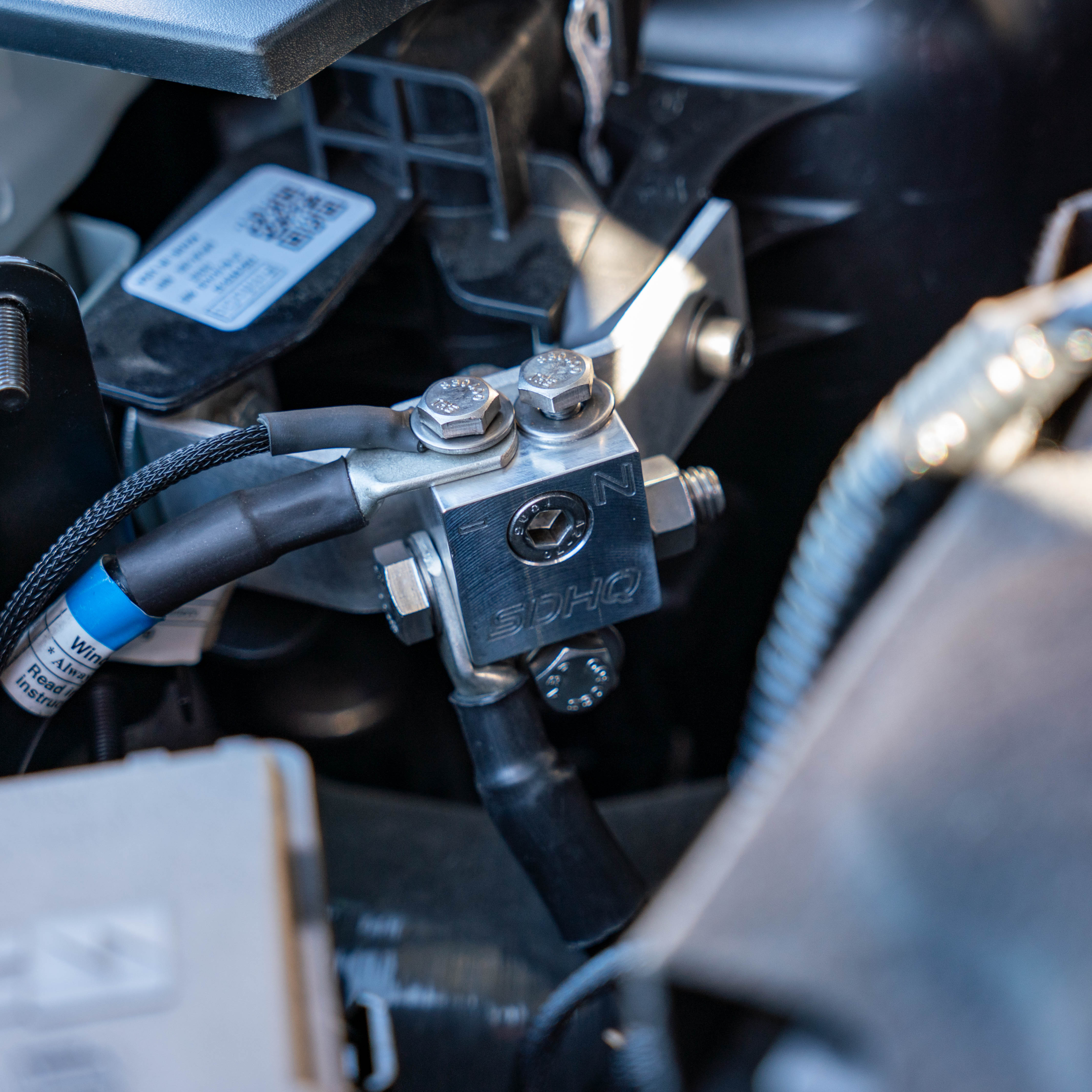 '19-2023 SDHQ Built Ford Ranger Billet Battery Terminal and Distribution Kit