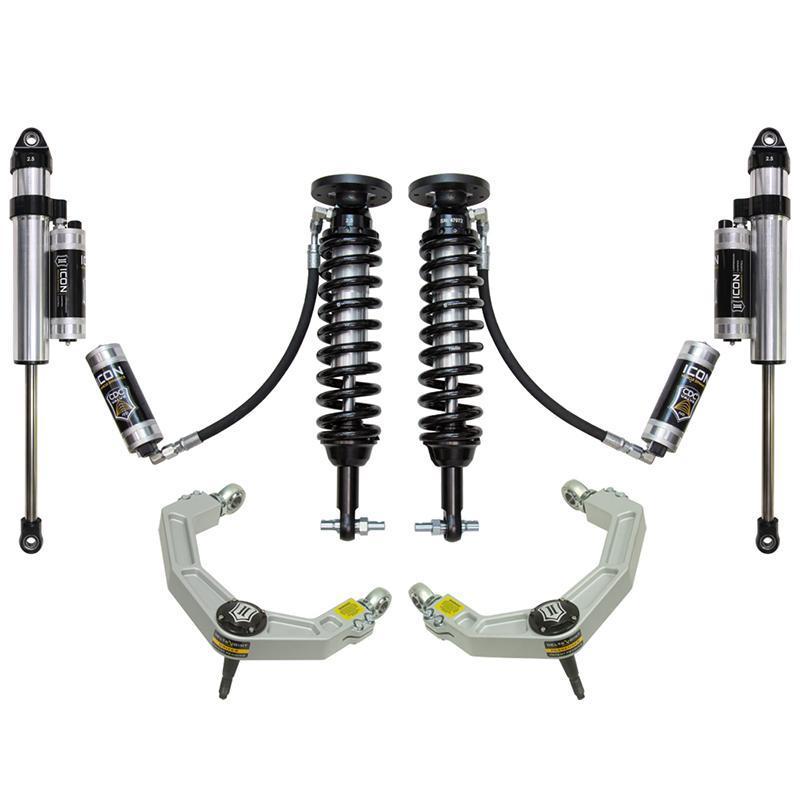 '15-20 Ford F150 2WD Icon Stage 5 Suspension System Suspension Icon Vehicle Dynamics Billet Delta Joint UCA