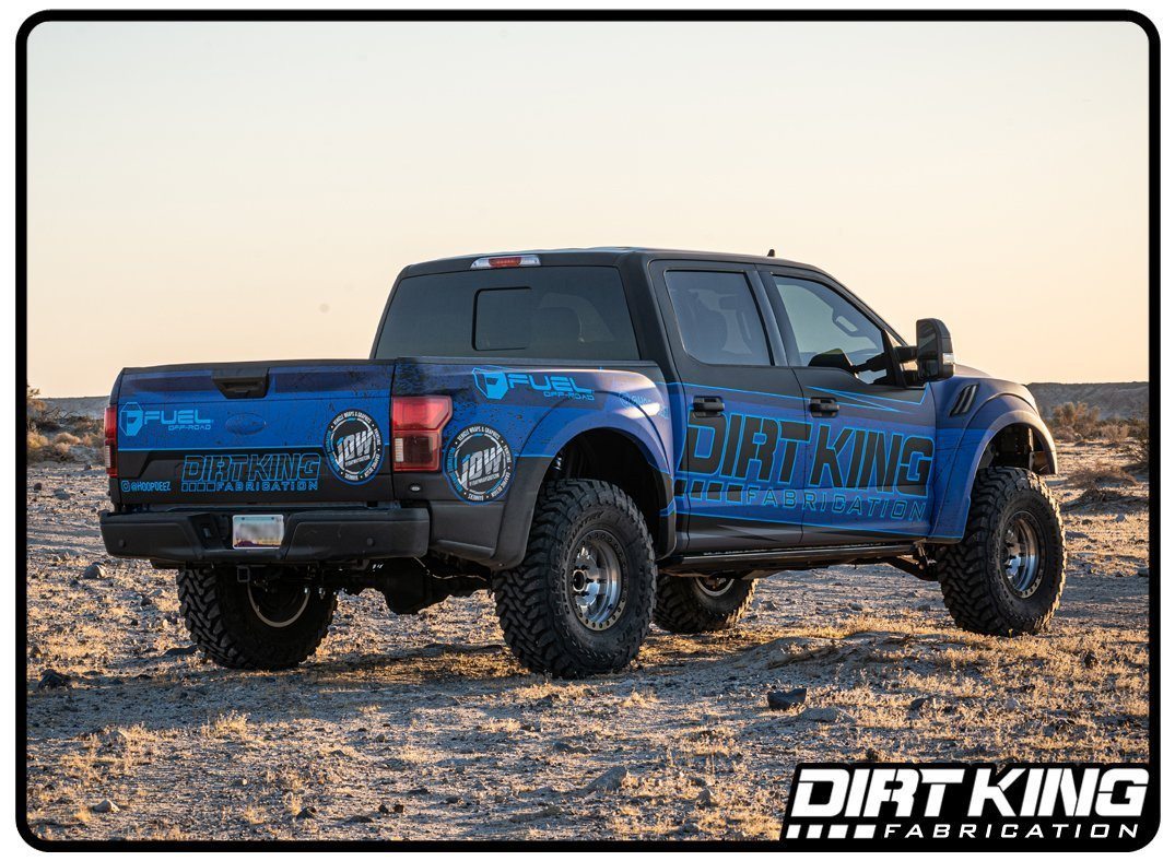 '15-20 Ford F150 Prefab Bedcage Display in Vehicle