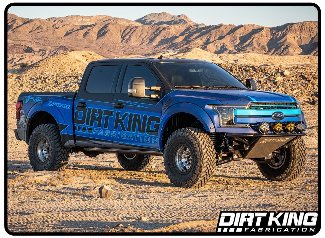 '15-20 Ford F150 Prefab Bedcage Display in Vehicle